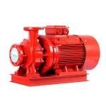 Electric motor driven fire pump
