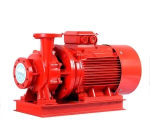 Electric motor driven fire pump