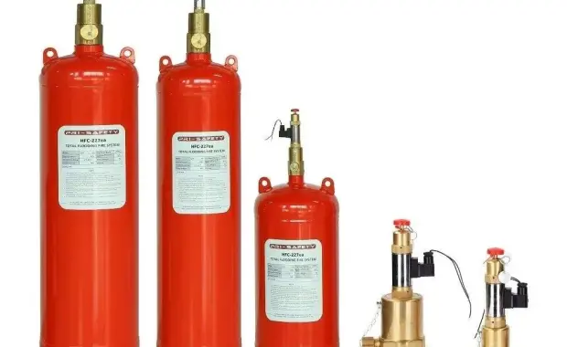 Novic gas extinguishing system