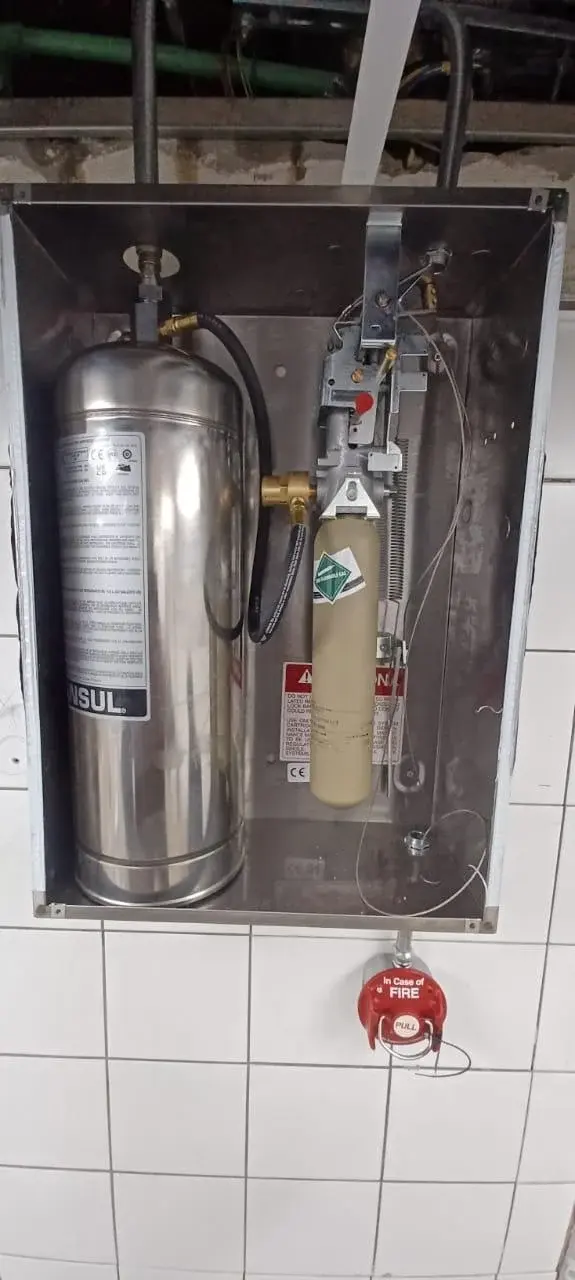 أنظمة إطفاء المطابخ